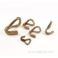 Bahan baja 250kg-5000kg double J hook